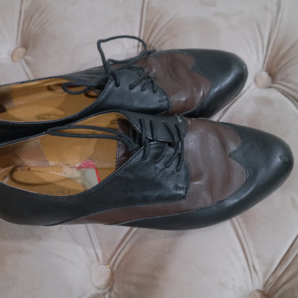 Tahari Lace Up Flats